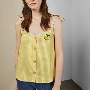 NEW Ted‎ Baker Colour Numbers Asinara Stripe Top Size 5=US SIze XL/12